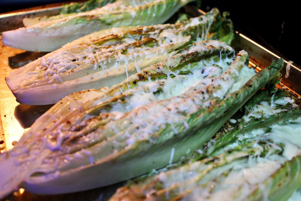 Grilled Romaine: Broiler&nbsp;Style