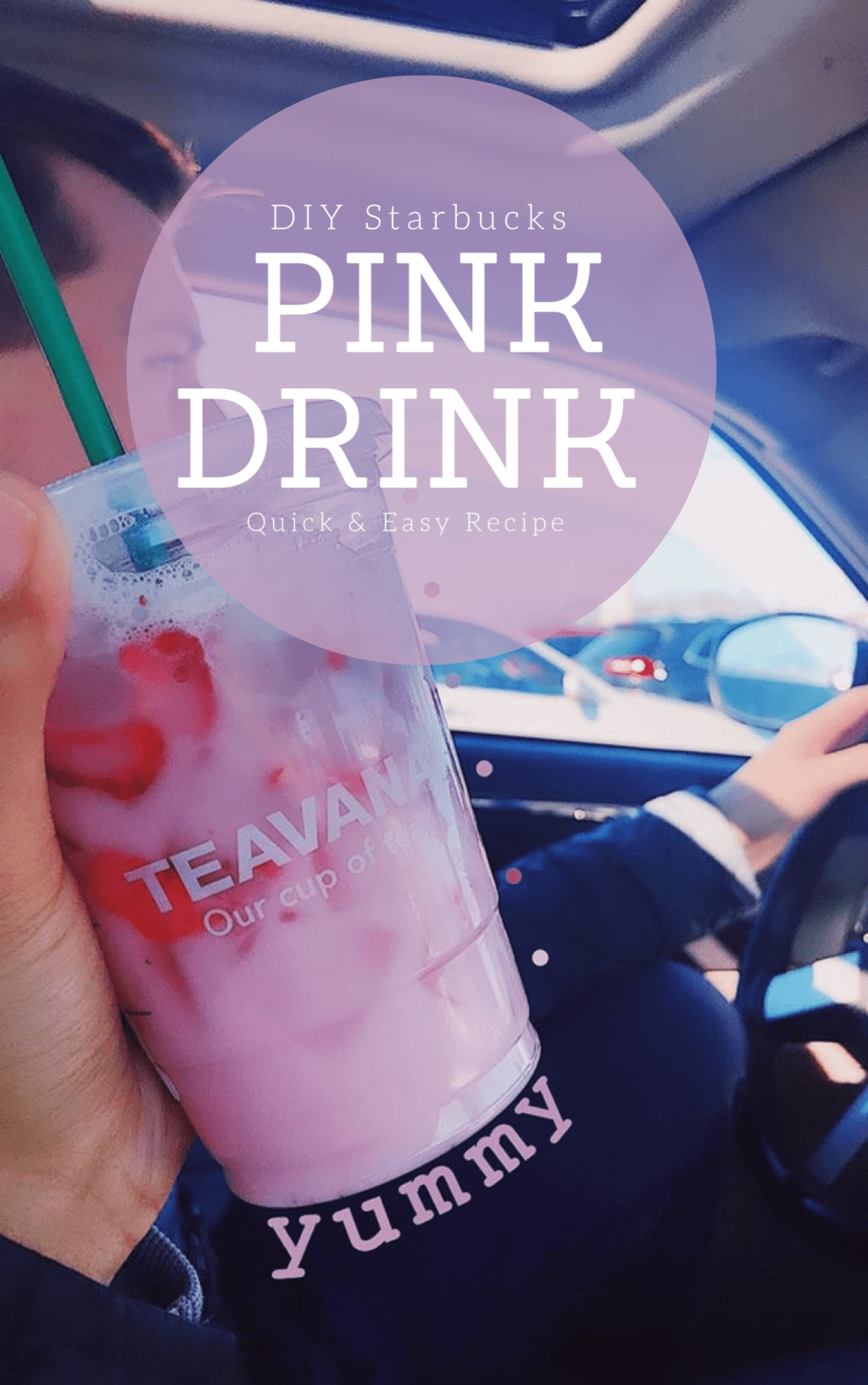 DIY Starbucks Pink&nbsp;Drink